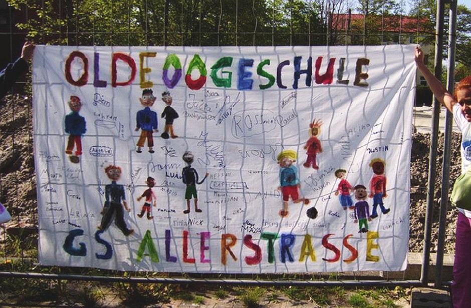 Transparent Allerstraße/Oldeoogeschule