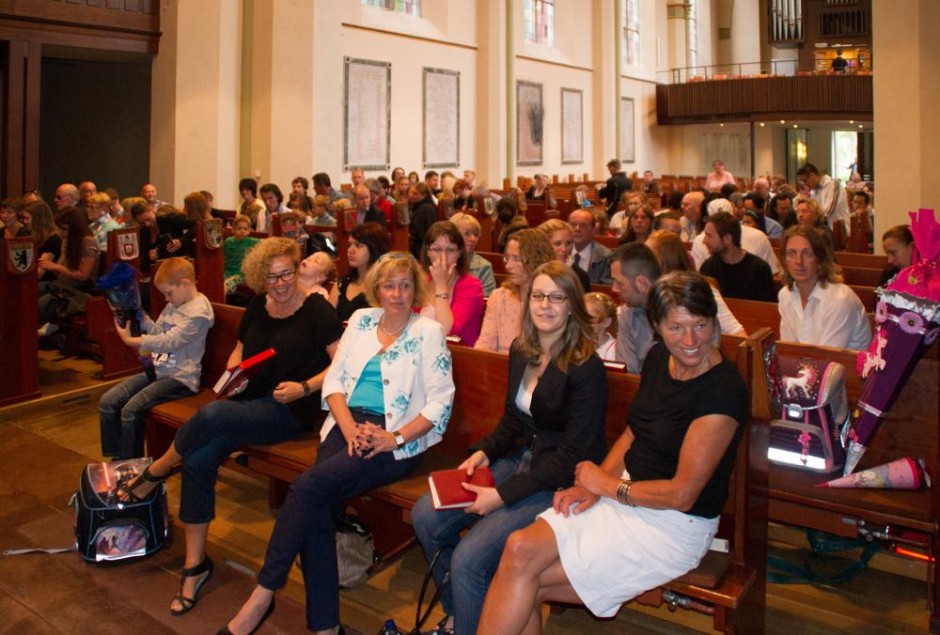 Einschulungsgottesdienst am 10.8.2013 in der Christus- und Garnisonkirche