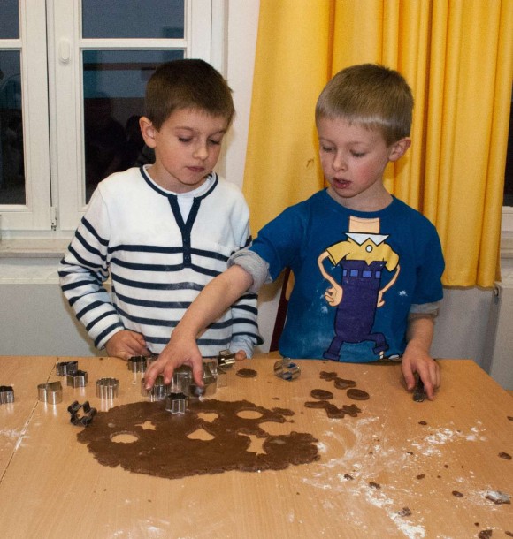 Plätzchen ausstechen