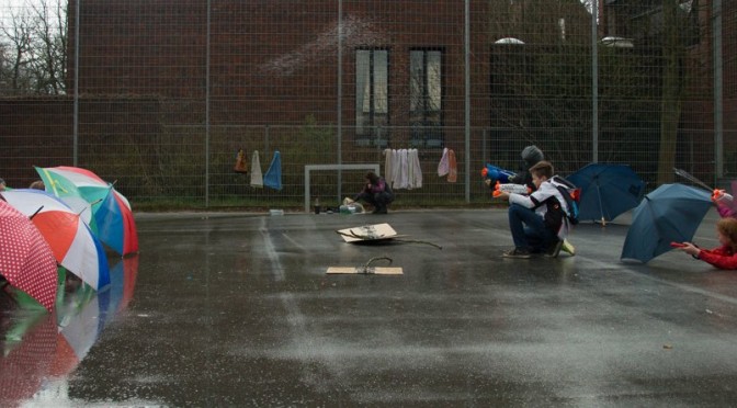 Wasserschlacht bei Regen